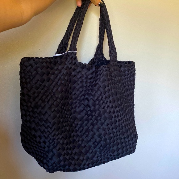 Vegan Woven Tote - Picture 1 of 2